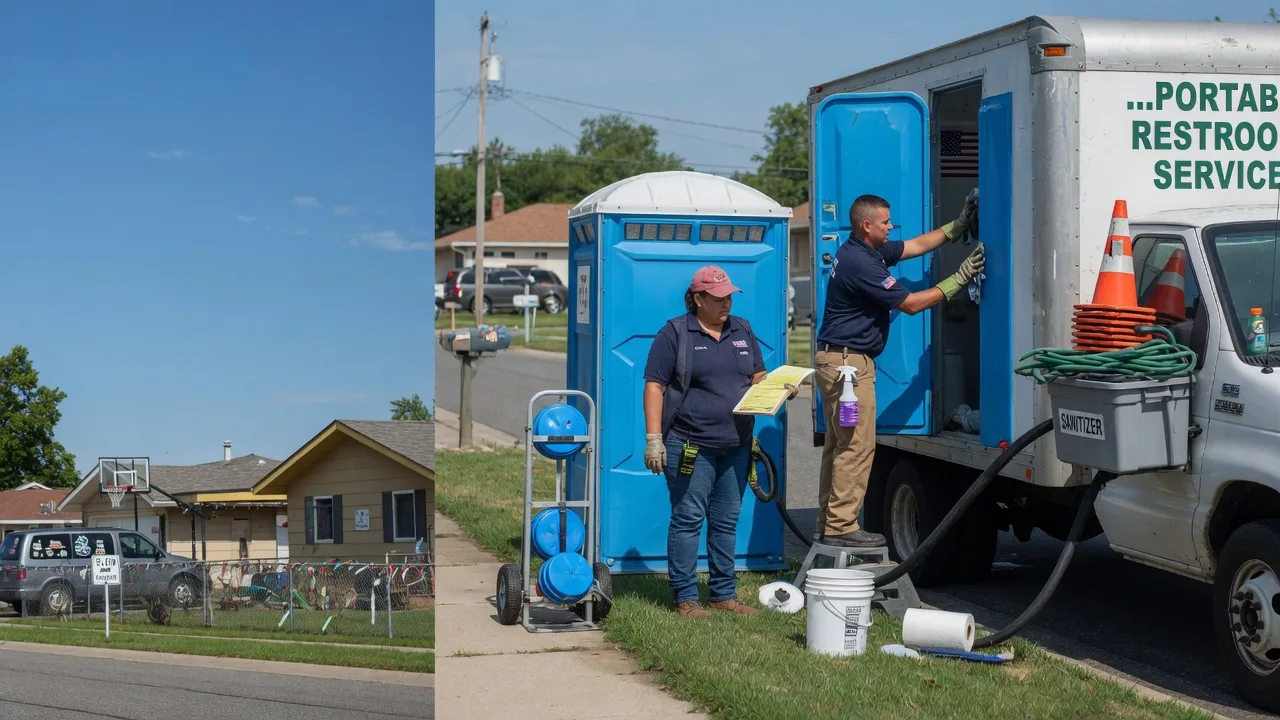 Porta Potty Rental in North Henderson, IL near me
